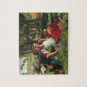 2018年11月21日にヒツジ飼と彼のガールフレンド(Holman狩り) ジグソーパズル (縦)