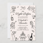 2018年12月予測できな28日お洒落前 招待状 (正面)