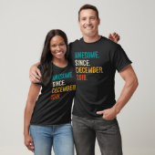 2018年12月素晴らし4日生以来4歳 Tシャツ (ユニセックス)