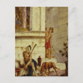 2018年12月11日に邪悪な金持ちと貧乏人のラザロ ポストカード (正面)