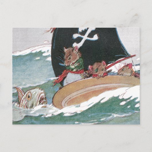 2018年12月11日に開催された大きな怖い魚 ポストカード (正面)