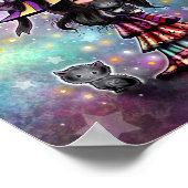 2018年12月11日に開催された小さな猫好きかわいい魔女と2匹の猫 ポスター (角)