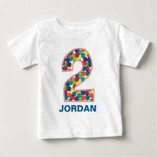 2018年12月11日水玉模様2日 ベビーTシャツ