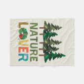 2018年12月11日自然愛好家 フリースブランケット (正面(横))