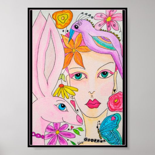 2018年12月29日、バニーと鳥 ポスター (正面)