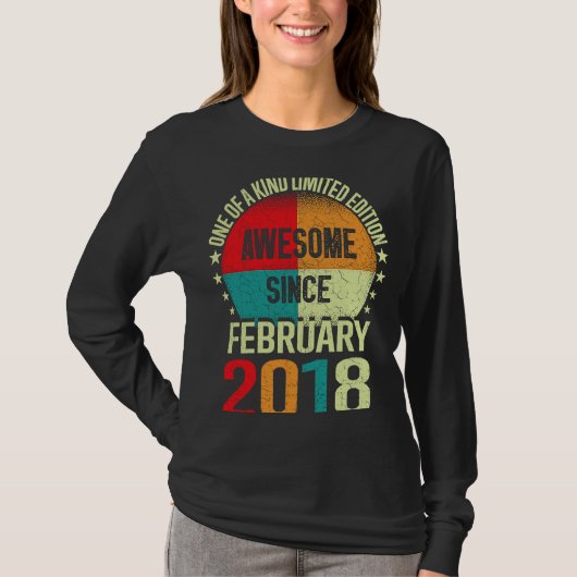 2018年2月以素晴らし降5歳誕生日5 Tシャツ (正面)
