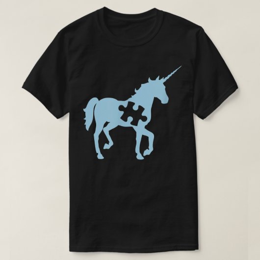 2018年4月Blue Unicorn DayのGif Tシャツ (デザイン正面)