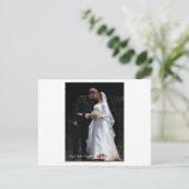 2018年5月19日：ハリー・メガン結婚したさん ポストカード (スタンド正面)