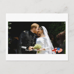 2018年5月19日:ハリー・メガン結婚したさん ポストカード