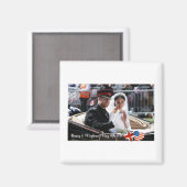 2018年5月19日：ハリー・メガン結婚したさん マグネット (正面/裏面)