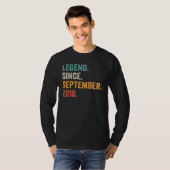 2018年9月生誕4年の伝説 Tシャツ (正面フル)