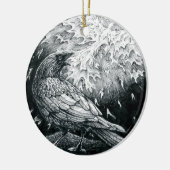 2018年9月19日 – 死と再生の鳥 セラミックオーナメント (左)