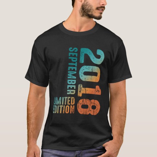 2018年9月2018年2018 2018 Tシャツ (正面)