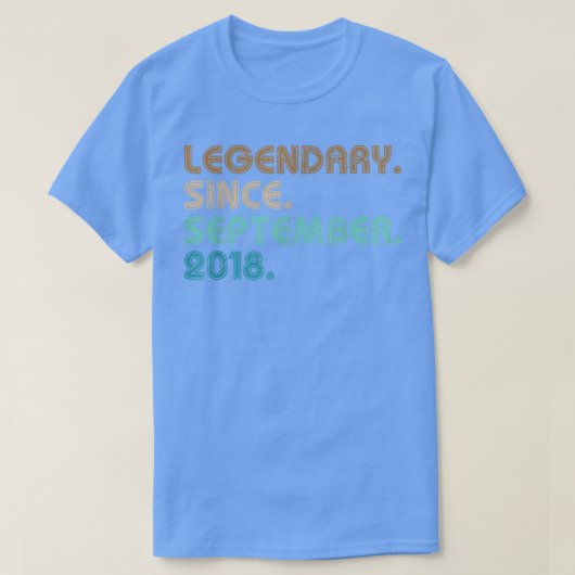 2018年9月4日Biから4年前のギフト伝説 Tシャツ (デザイン正面)