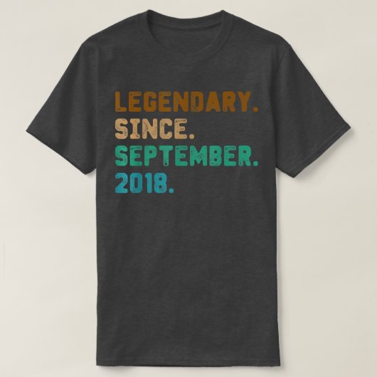 2018年9月4日Biから4年前のギフト伝説 Tシャツ (デザイン正面)