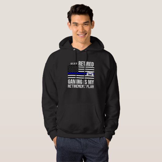 2018年 警察官支援Tシャツ パーカ (正面フル)