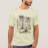 2018年- OwlWatchのowlets (自然な版) Tシャツ (正面)