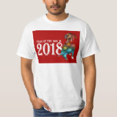 2018戌年ダブルエクスポージャー Tシャツ (正面)