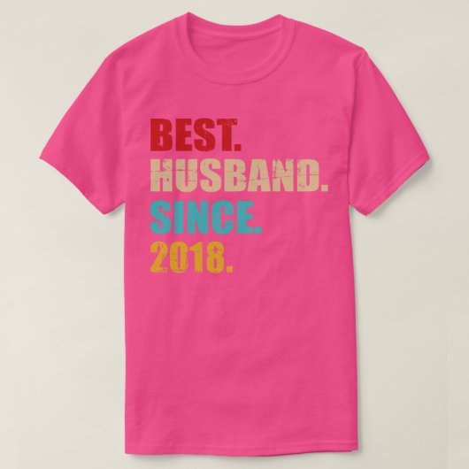 2018最高の年から5周年を迎え結婚る Tシャツ (デザイン正面)