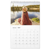 2018犬のベスト! カレンダー (1月 2027)