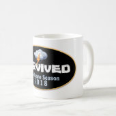 2018生き延び年のハリケーン コーヒーマグカップ (正面右)