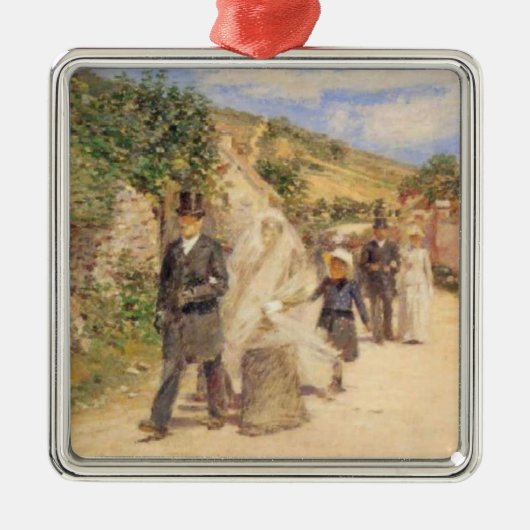 2018結婚年3月（結婚現場） メタルオーナメント (正面)