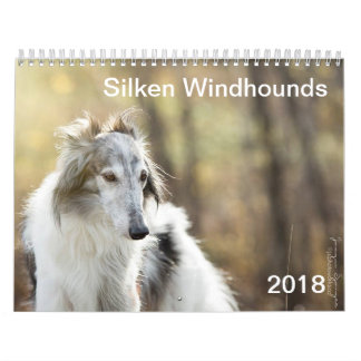 2018絹のWindhounds (ヘッド打撃) カレンダー
