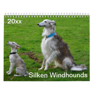 2018絹のWindhounds (多数犬) カレンダー