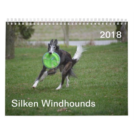 2018絹のWindhounds (行為で) カレンダー (カバー)