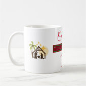 2018聖書的シンボルや象徴クリスマスマグカップ コーヒーマグカップ (左)