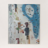 2018.のまわりに池の競走 ジグソーパズル (縦)