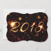 2018(ぼやけた光) 招待状 (正面)