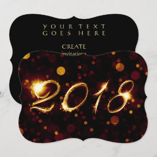2018(ぼやけた光) 招待状
