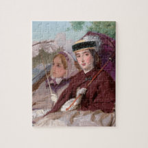 2018.エレガント馬車に乗る若い婦人たち