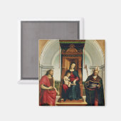 2018.マドンナと子 マグネット (正面/裏面)