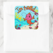 2018.鮮やか岸の冒険 スクエアシール (バッグ)