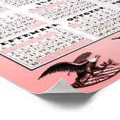 2018 All American Calendar Poster ポスター (角)