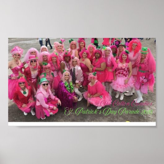 2018 CC – 聖パトリックの日パレード ポスター (正面)