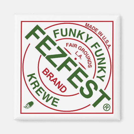 2018 Fez-bascoソース磁石 マグネット (正面)