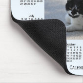 2018 Janz著粋な猫のカレンダー マウスパッド (コーナー)