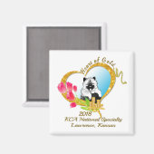 2018 KCAロゴ付き国の大物 マグネット (正面/裏面)