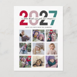 2018% pipe%のカラフル|の郵便はがき シーズンポストカード