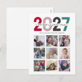 2018% pipe%のカラフル|の郵便はがき シーズンポストカード (正面/裏面)