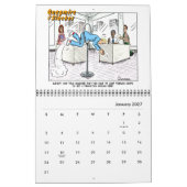 2018 Quagmire the Slacker Calendar カレンダー (1月 2027)