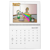 2018 Quagmire the Slacker Calendar カレンダー (3月 2027)
