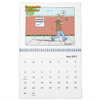 2018 Quagmire the Slacker Calendar カレンダー