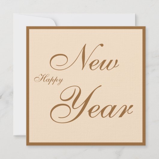 2018 to Happy New Year 招待状 (正面)