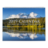 2019の一年生植物自然の写真撮影のカレンダー カレンダー (カバー)