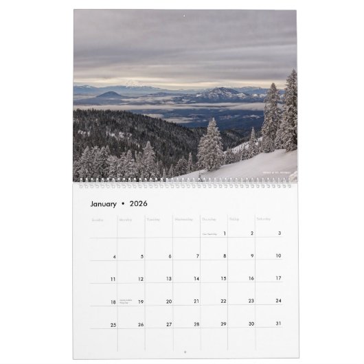 2019の一年生植物自然の写真撮影のカレンダー カレンダー (1月 2026)