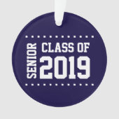 2019オーナメントの新しくカスタマイズ可能なクラス オーナメント (正面)